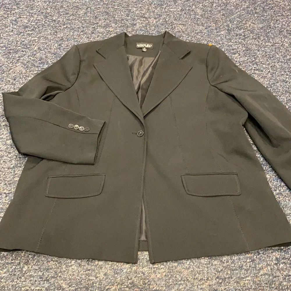 Adolfo Black Blazer sz. 20